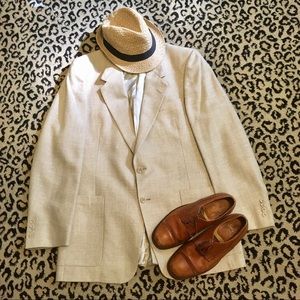 Men’s vintage Dior linen sport coat jacket